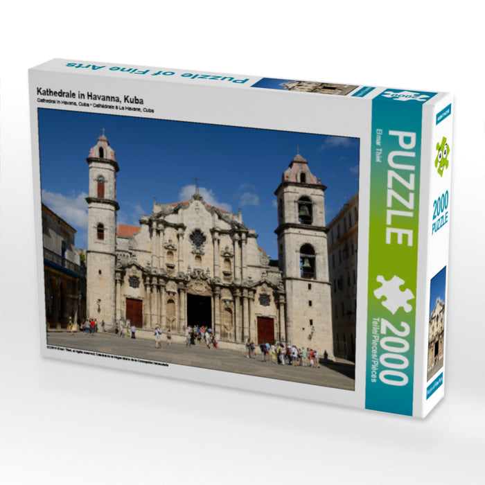 Kathedrale in Havanna, Kuba - CALVENDO Foto-Puzzle - calvendoverlag 39.99