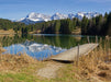 Landschaft Oberbayern Geroldsee und Karwendelgebirge - CALVENDO Foto-Puzzle - calvendoverlag 29.99