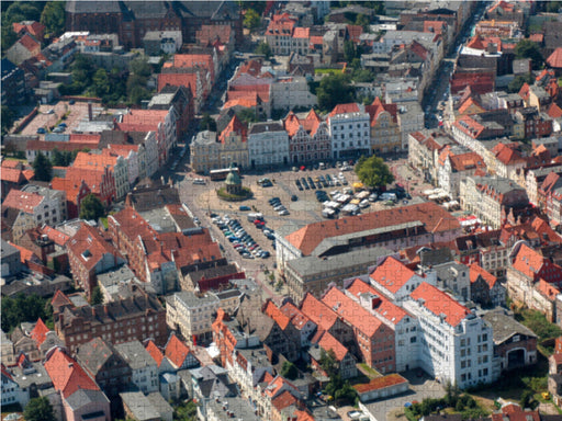 Wismar - Markplatz - CALVENDO Foto-Puzzle - calvendoverlag 39.99