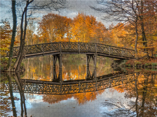 Die Knüppelbrücke - CALVENDO Foto-Puzzle - calvendoverlag 39.99