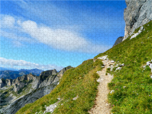 Weg zum Sonnjoch, Tirol - CALVENDO Foto-Puzzle - calvendoverlag 39.99