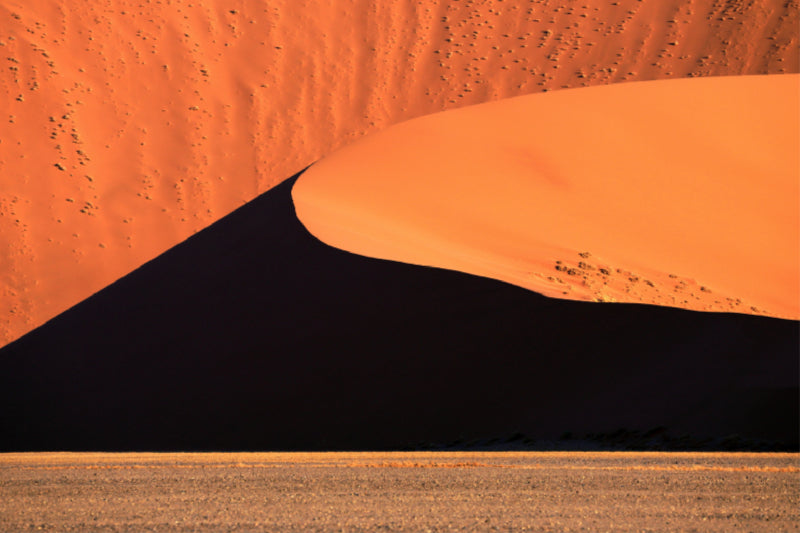 Toile textile haut de gamme Toile textile haut de gamme 120 cm x 80 cm paysage Sossusvlei, Namib, Namibie 