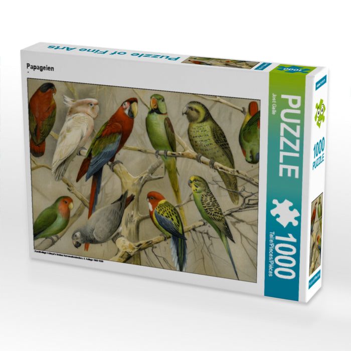 Papageien - CALVENDO Foto-Puzzle - calvendoverlag 29.99