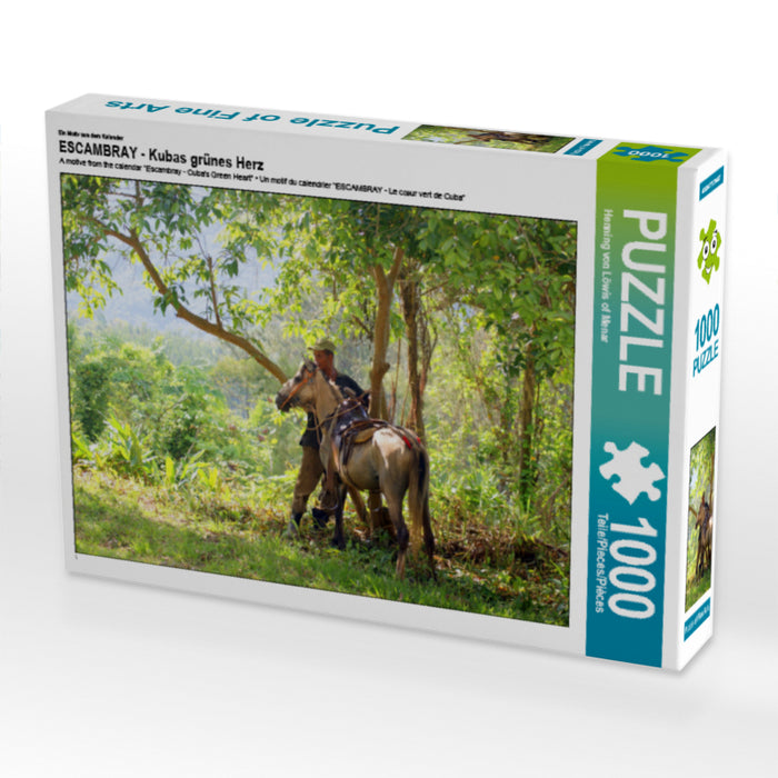 ESCAMBRAY - Kubas grünes Herz - CALVENDO Foto-Puzzle - calvendoverlag 29.99