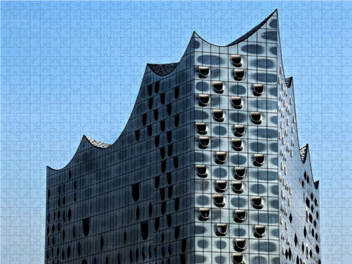 Die Krone der Elbphilharmonie - CALVENDO Foto-Puzzle - calvendoverlag 39.99