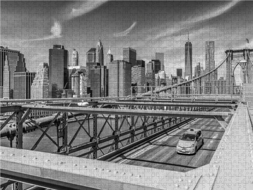 BROOKLYN BRIDGE Blick auf Manhattan - CALVENDO Foto-Puzzle - calvendoverlag 29.99