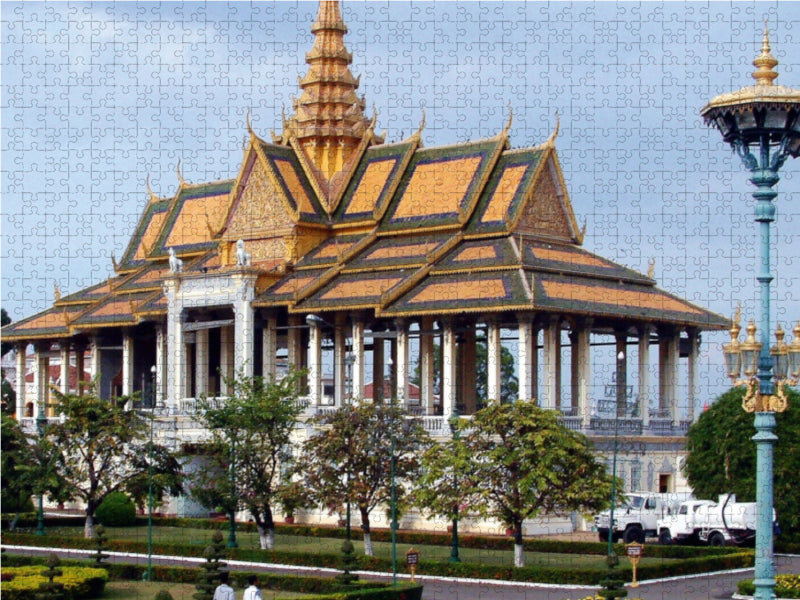 Phnom Penh, Kambodscha - CALVENDO Foto-Puzzle - calvendoverlag 39.99