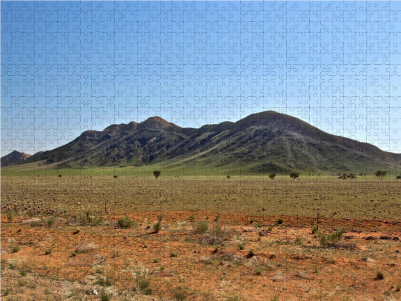 Namibia - Grünes Bergpanorama - CALVENDO Foto-Puzzle - calvendoverlag 39.99
