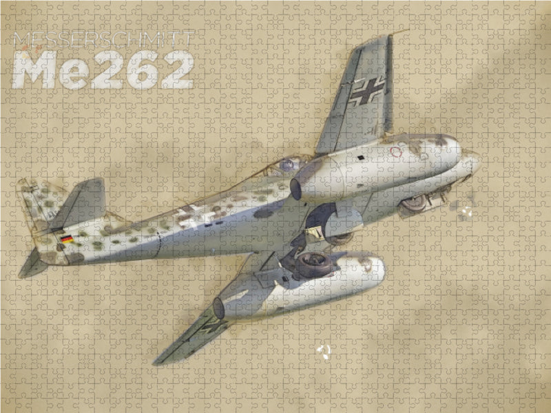 Messerschmitt Me262 - CALVENDO Foto-Puzzle - calvendoverlag 39.99