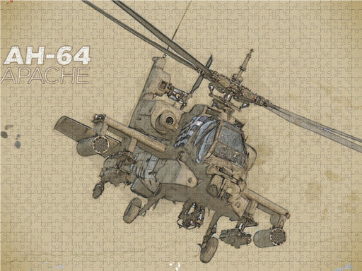 AH-64 Apache - CALVENDO Foto-Puzzle - calvendoverlag 39.99