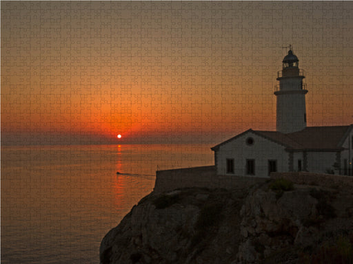 Sonnenaufgang Leuchturm Cala Ratjada - CALVENDO Foto-Puzzle - calvendoverlag 39.99