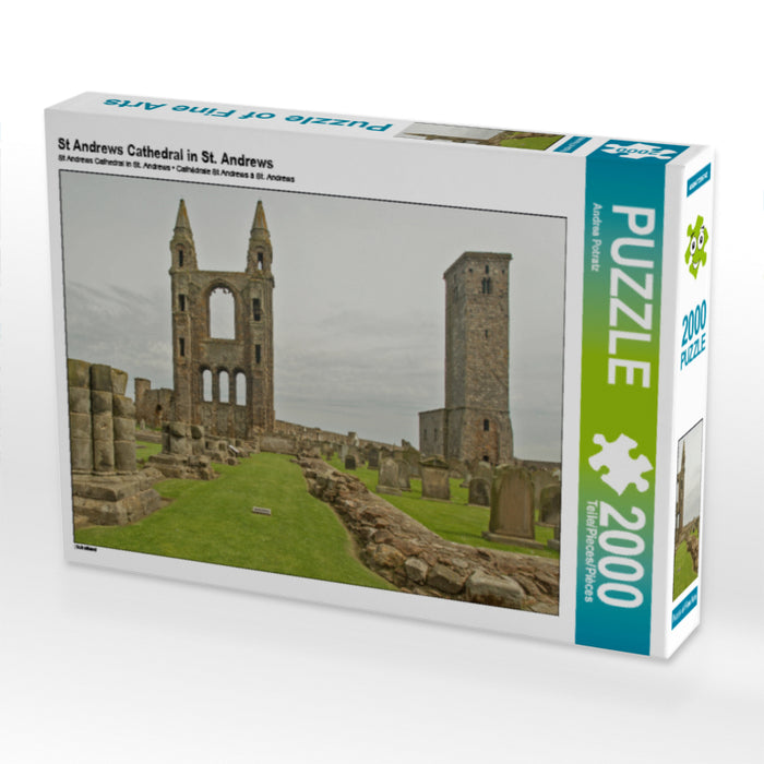 St Andrews Cathedral in St. Andrews - CALVENDO Foto-Puzzle - calvendoverlag 39.99