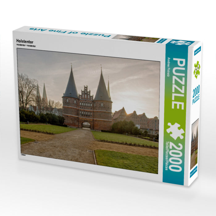 Holstentor - CALVENDO Foto-Puzzle - calvendoverlag 39.99