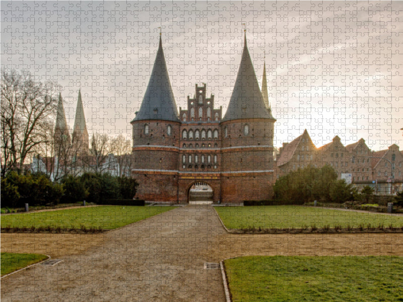 Holstentor - CALVENDO Foto-Puzzle - calvendoverlag 39.99