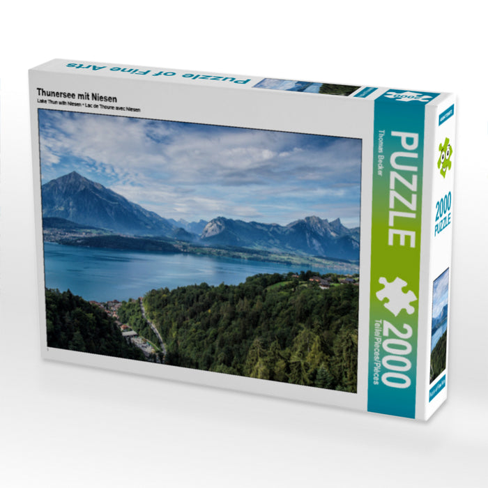 Thunersee mit Niesen - CALVENDO Foto-Puzzle - calvendoverlag 29.99