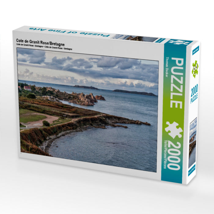 Cote de Granit Rose/Bretagne - CALVENDO Foto-Puzzle - calvendoverlag 39.99