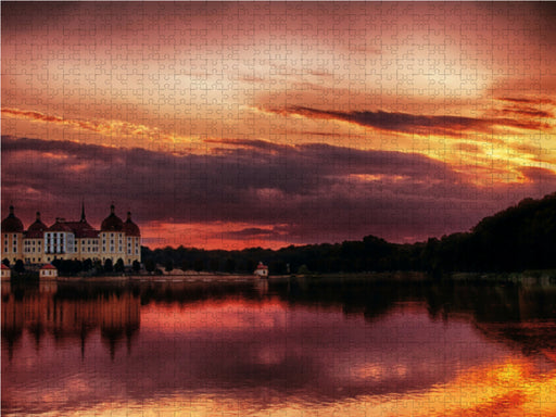 Schloss Moritzburg - CALVENDO Foto-Puzzle - calvendoverlag 29.99