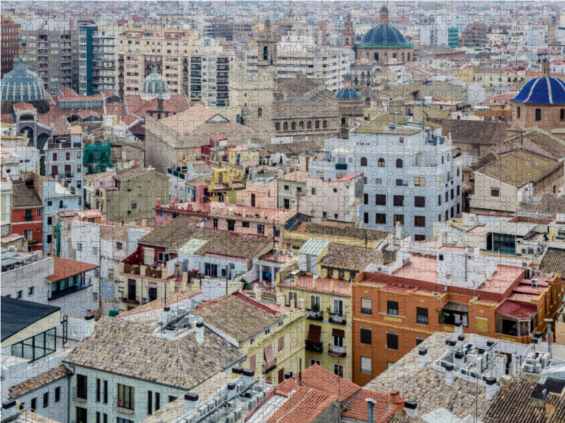 Über den Dächern von Valencia - CALVENDO Foto-Puzzle - calvendoverlag 29.99