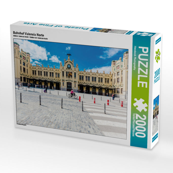 Bahnhof Valencia Norte - CALVENDO Foto-Puzzle - calvendoverlag 29.99