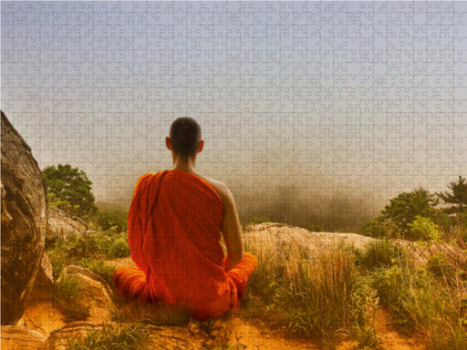 Meditation in Thailand - CALVENDO Foto-Puzzle - calvendoverlag 29.99