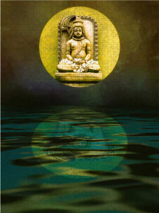 Buddhafigur - CALVENDO Foto-Puzzle - calvendoverlag 39.99