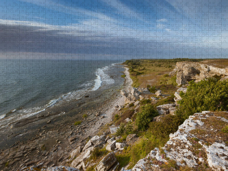 Gotland, zone de falaise de Hoburgen - Puzzle photo CALVENDO 