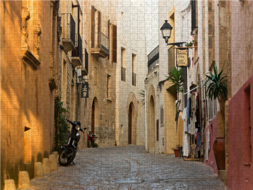 Altstadtgasse - Eivissa - CALVENDO Foto-Puzzle - calvendoverlag 39.99