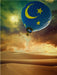 Heißluftballon in der Wüste - CALVENDO Foto-Puzzle - calvendoverlag 39.99