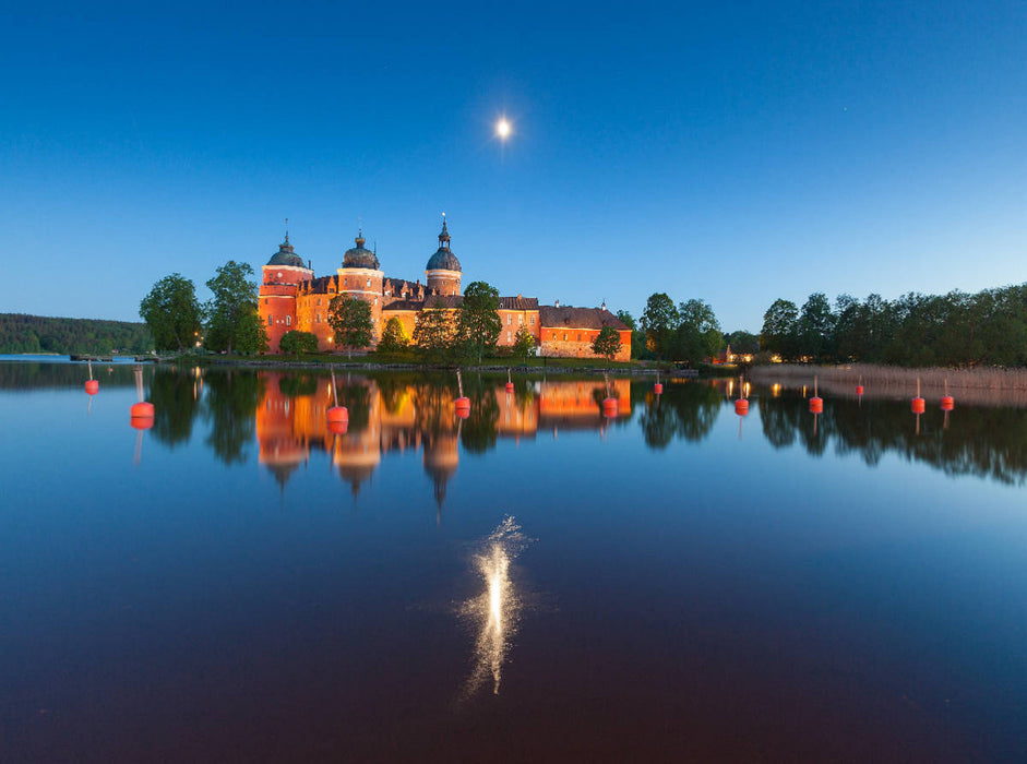 Suède Château de Gripsholm sur le lac Mälaren - Puzzle photo CALVENDO 
