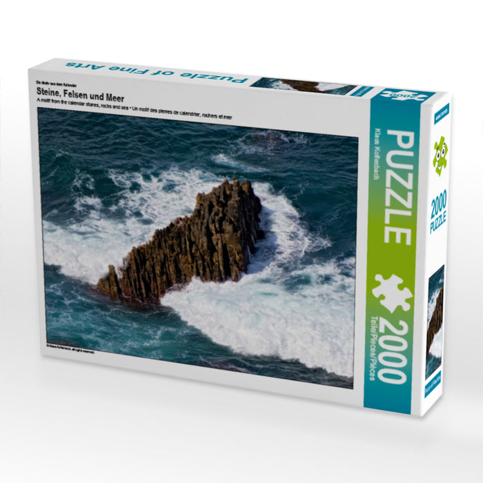 Steine, Felsen und Meer - CALVENDO Foto-Puzzle - calvendoverlag 39.99