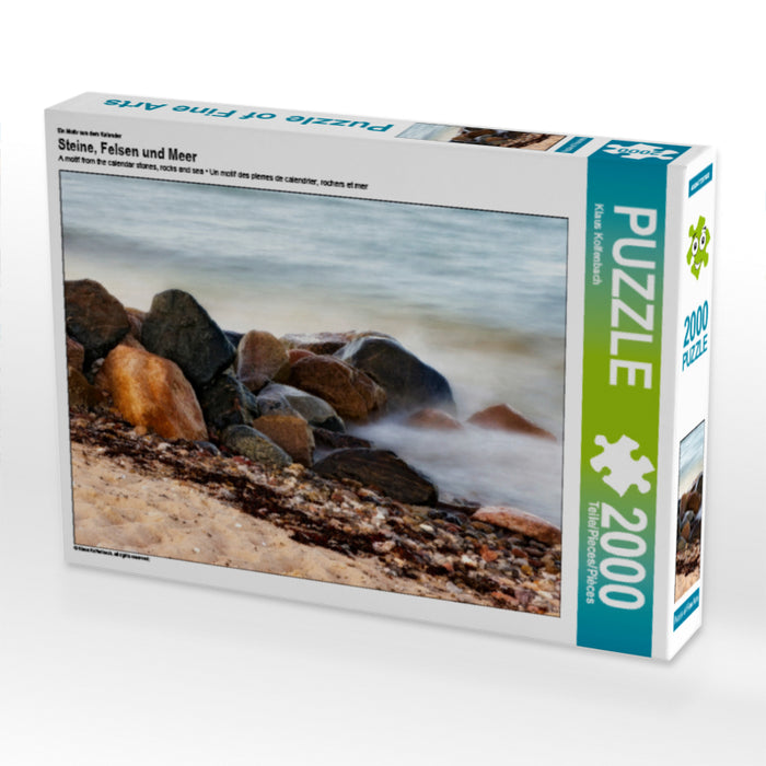 Steine, Felsen und Meer - CALVENDO Foto-Puzzle - calvendoverlag 39.99