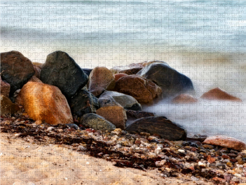 Steine, Felsen und Meer - CALVENDO Foto-Puzzle - calvendoverlag 39.99