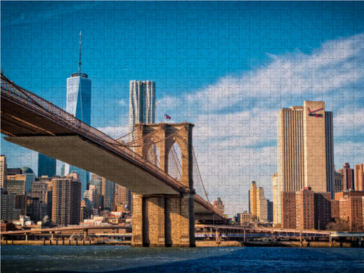 Brooklyn Bridge - Brücke in eine neue Welt - CALVENDO Foto-Puzzle - calvendoverlag 39.99