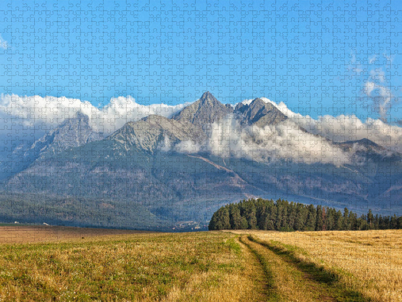 La Slovaquie voyage à travers les terres sauvages des Hautes Tatras - Puzzle photo CALVENDO 