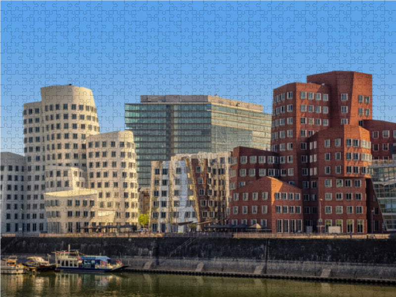Düsseldorf. Mediahafen - CALVENDO Foto-Puzzle - calvendoverlag 29.99