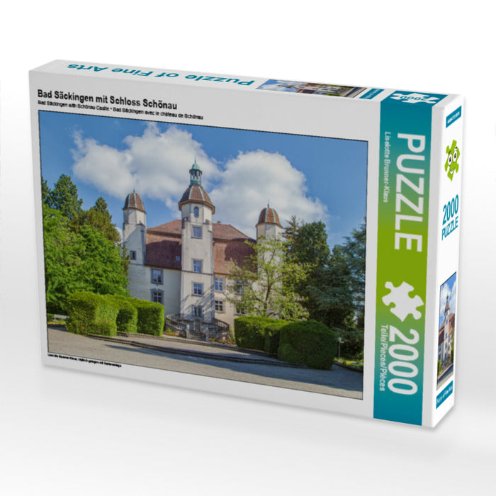 Bad Säckingen mit Schloss Schönau - CALVENDO Foto-Puzzle - calvendoverlag 29.99
