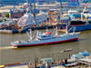 Hamburg Hafenpanorama mit Museumsschiff Cap San Diego - CALVENDO Foto-Puzzle - calvendoverlag 29.99