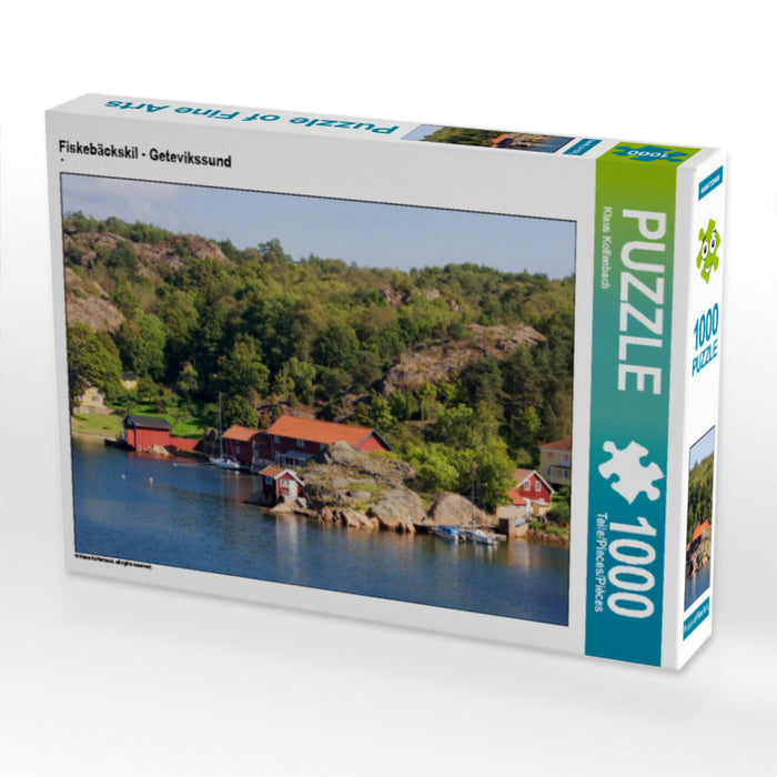 Fiskebäckskil - Getevikssund - CALVENDO Foto-Puzzle - calvendoverlag 29.99