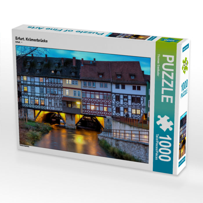 Erfurt. Krämerbrücke - CALVENDO Foto-Puzzle - calvendoverlag 29.99