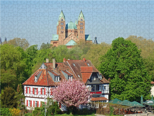 Blick auf den Kaiserdom in Speyer am Rhein - CALVENDO Foto-Puzzle - calvendoverlag 29.99