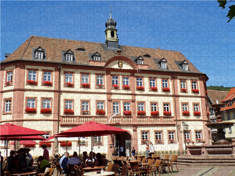 Der Marktplatz in Neustadt an der Weinstraße - CALVENDO Foto-Puzzle - calvendoverlag 29.99