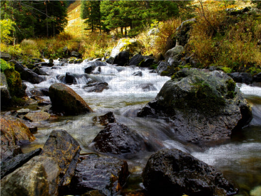 Am rauschenden Bach - CALVENDO Foto-Puzzle - calvendoverlag 39.99