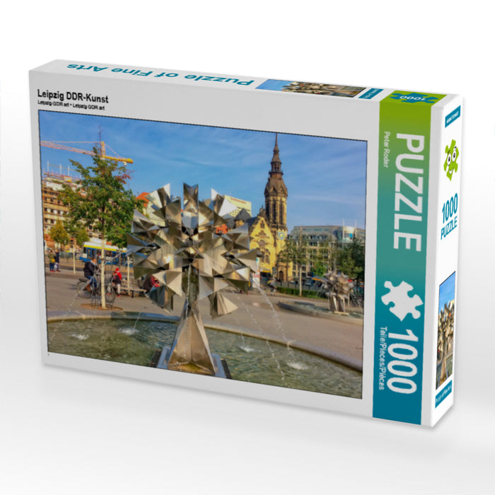 Leipzig DDR-Kunst - CALVENDO Foto-Puzzle - calvendoverlag 29.99