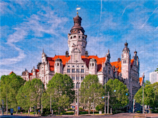 Leipzig Neues Rathaus - CALVENDO Foto-Puzzle - calvendoverlag 29.99