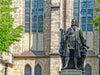 Leipzig Bach-Denkmal bei der Thomaskirche - CALVENDO Foto-Puzzle - calvendoverlag 29.99