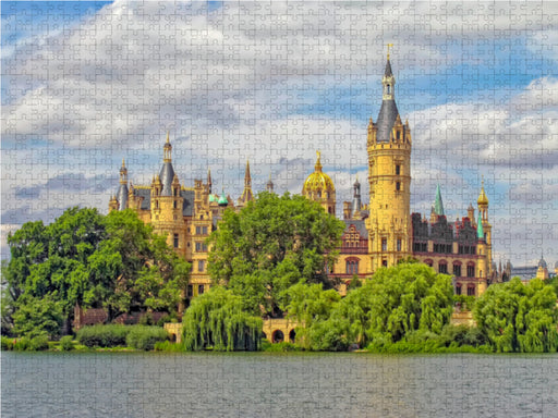 Mecklenburg-Vorpommern Schwerin Schloss - CALVENDO Foto-Puzzle - calvendoverlag 29.99