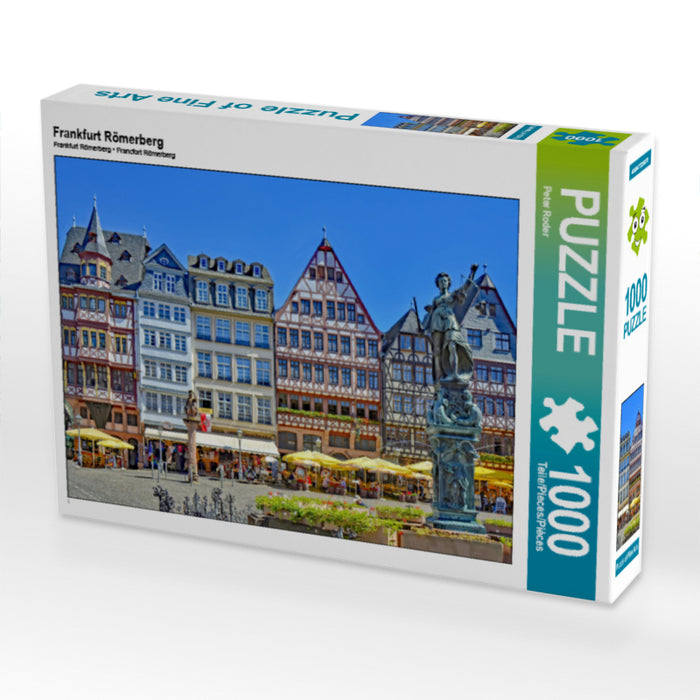Frankfurt Römerberg - CALVENDO Foto-Puzzle - calvendoverlag 29.99