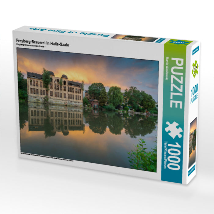 Freyberg-Brauerei in Halle-Saale - CALVENDO Foto-Puzzle - calvendoverlag 29.99