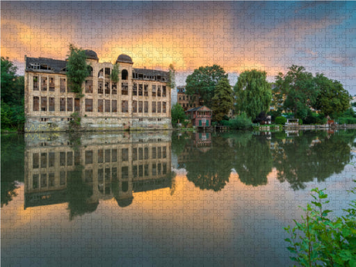 Freyberg-Brauerei in Halle-Saale - CALVENDO Foto-Puzzle - calvendoverlag 29.99