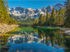 Das Zuspitzmassiv spiegelt sich im Eibsee - CALVENDO Foto-Puzzle - calvendoverlag 29.99